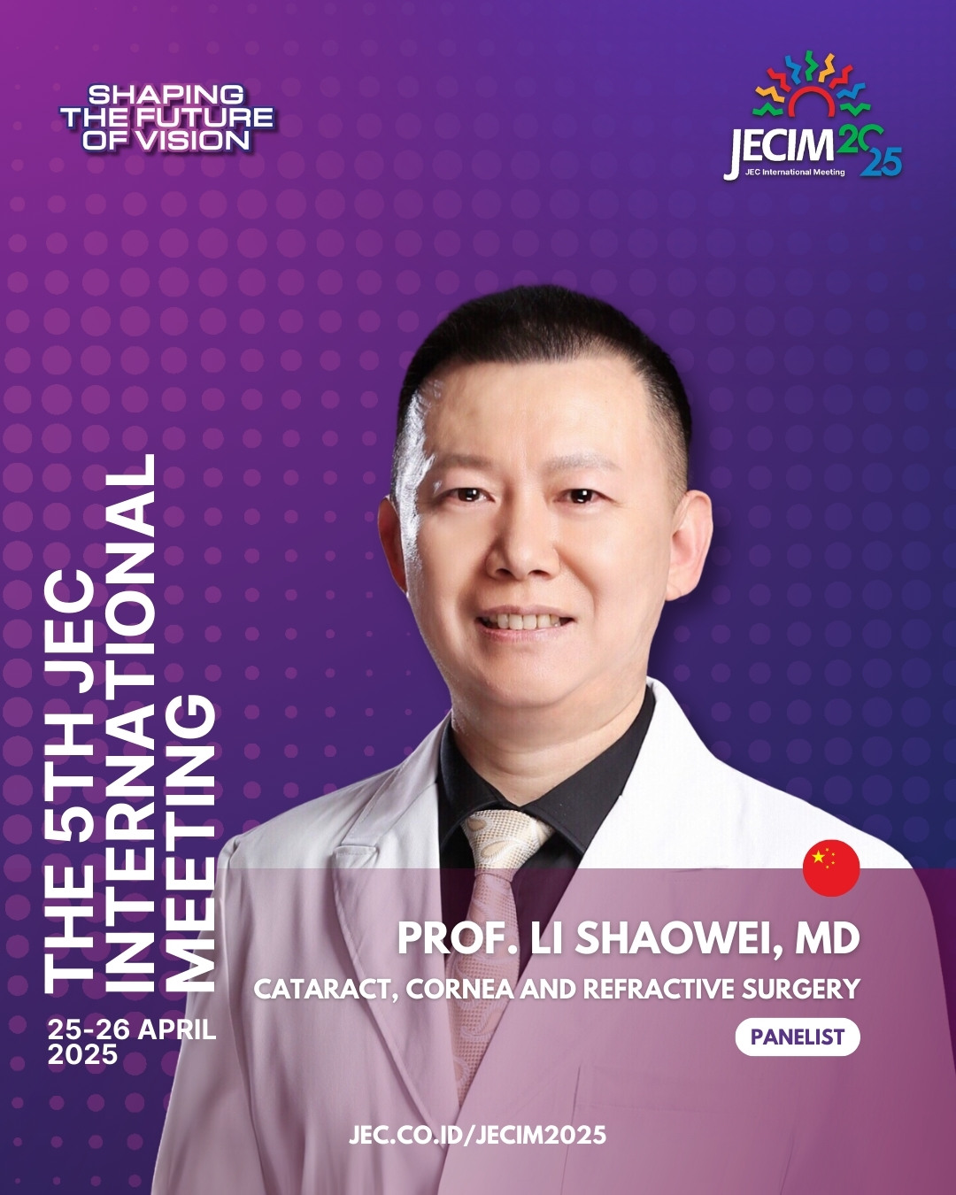 Prof. Li Shaowei, MD